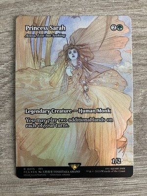 Azusa Lost But Seeking - Final Fantasy FOIL - Magic The Gathering Karte