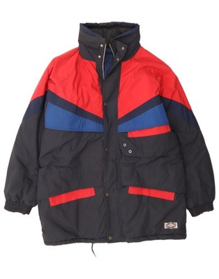 BRUGI Herren Windbreaker Jacke IT 54 2XL Schwarz Colourblock CE03