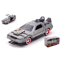 Time Machine Back To The Future 3 1990 Grey 1:32 Jada Toys Movie -D- Neues Model