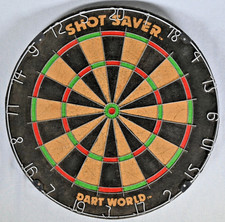 Dart World Shot Saver Bristle Dartboard Official Competition Tournament Quality