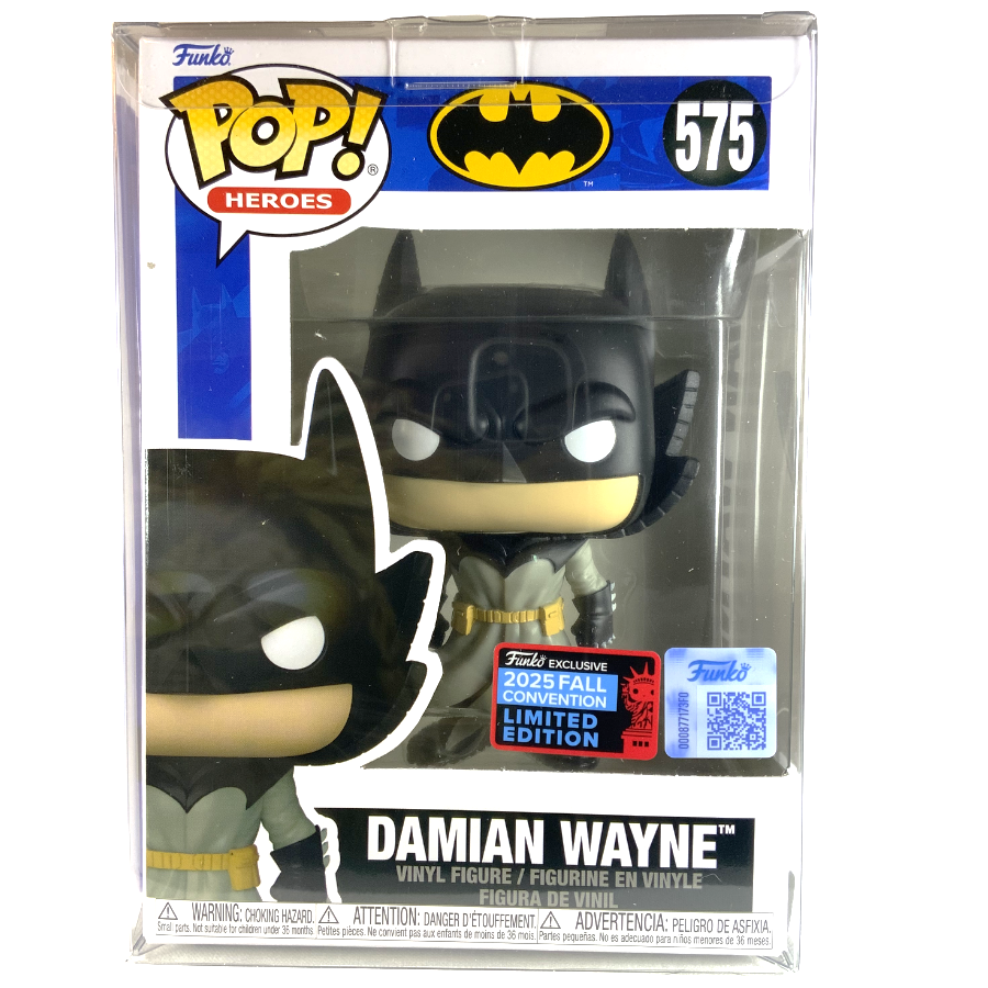 Funko Pop Cave DC BATMAN: DAMIAN WAYNE Fall Con Limited Edition