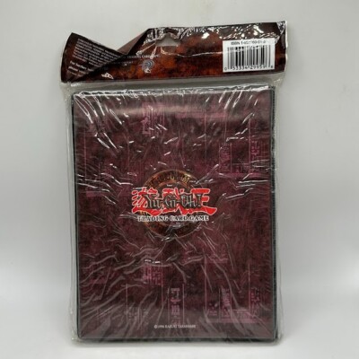 Yu-Gi-Oh! TRADING CARD GAME 9-Pocket Duelist Portfolio With Gold Pride Cards