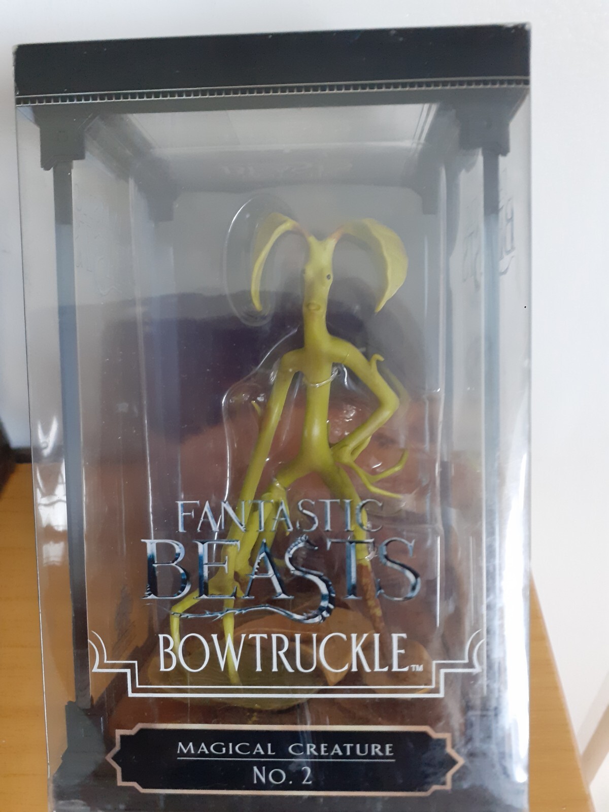 FANTASTIC BEASTS BOWTRUCKLE MAGICAL CREATURE FIGURE Unused In Case