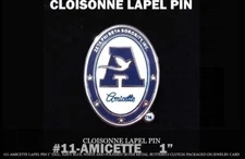 Zeta AMICETTE lapel pin
