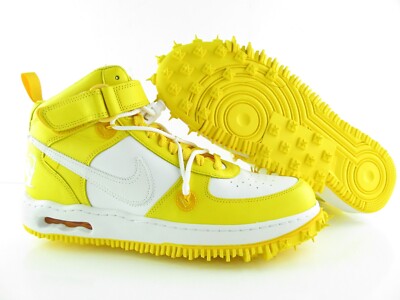 Nike Air Force 1 Mid SP Off-White Varsity DR0500 100 US_7/12 UK_6/11 EUR_40/46
