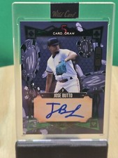 2023 Wild Card Baseball Jose Butto #5CDM-37 5-Card Draw 1/2 Green Foil