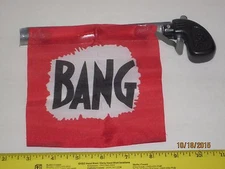 Bang Gun For Clowns & Magician's - Small Metal Bang Gun Gag, Joke Toy Funny Prop