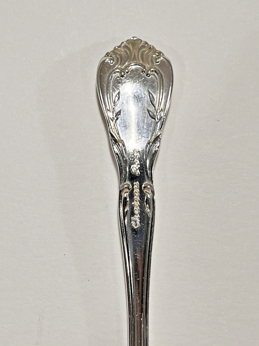 ONE Alvin Sterling Silver Chateau Rose Salad Fork 37.4 Gr. No