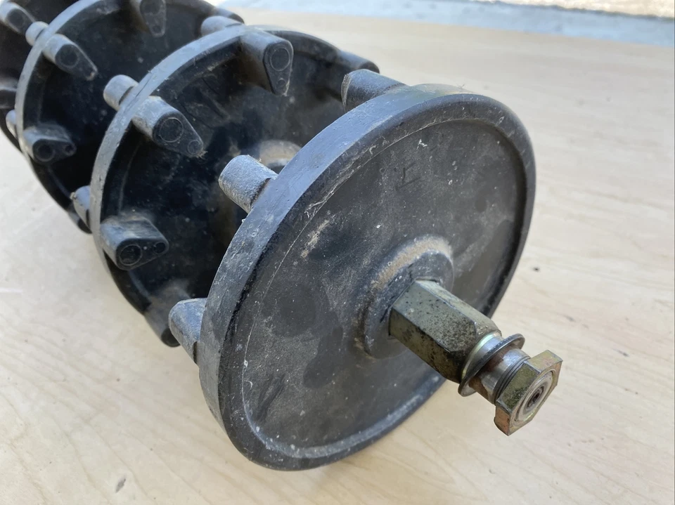 Yamaha VMAX Dx 600 1995 eje de oruga controladores 9 dientes bueno #4 Foto 3 de 4