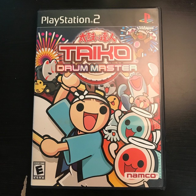Taiko Drum Master Ps2 Game 2 Drums 4 Sticks 2 Boxes for sale online eBay
