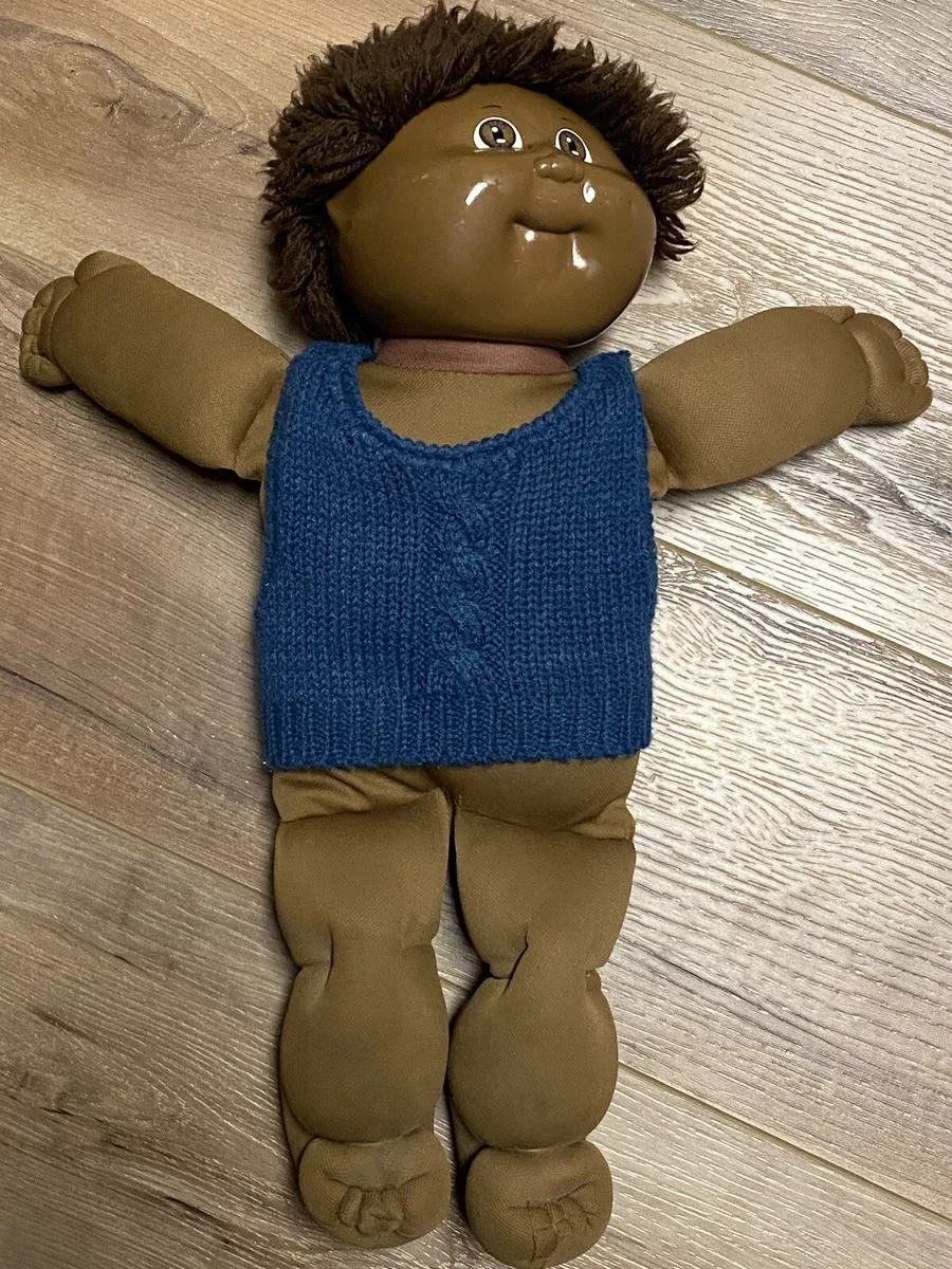Black Cabbage Patch Boy Doll Vintage EXTREMELY RARE African