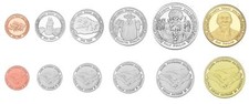 USA 1, 5, 10, 25, 50 Cents, 1 Dollar 2023 "Paiute"