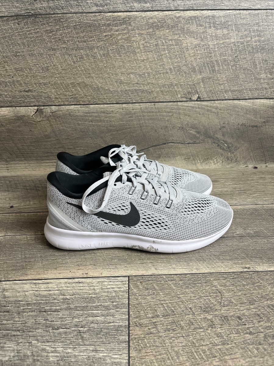 NIKE FREE RN 831509-101 Gray Running Training Shoes Womens Size 10 | eBay