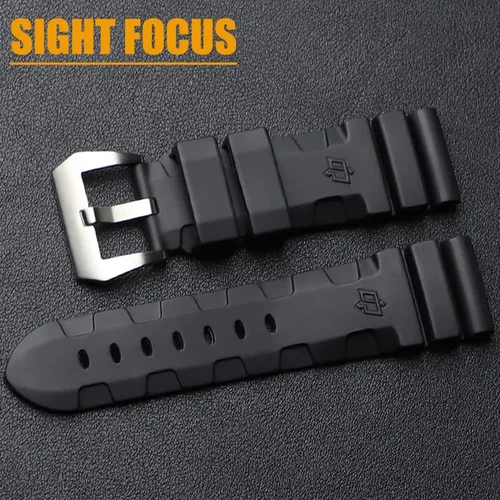 Nueva correa de reloj impermeable para relojes de pulsera Panerai sumergibles Luminox correas - Imagen 8 de 31