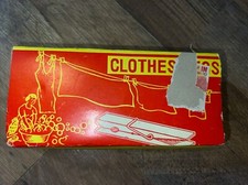 Vintage 3 Dozen Wood Smooth Finish Collectible Laundry Clothes Pins Pegs NOS