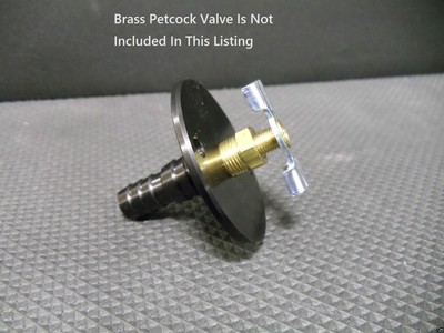 Rv Fresh Water Drain Valve Flange 3 8 Or 1 2 Won T Fail Ever Again Ebay