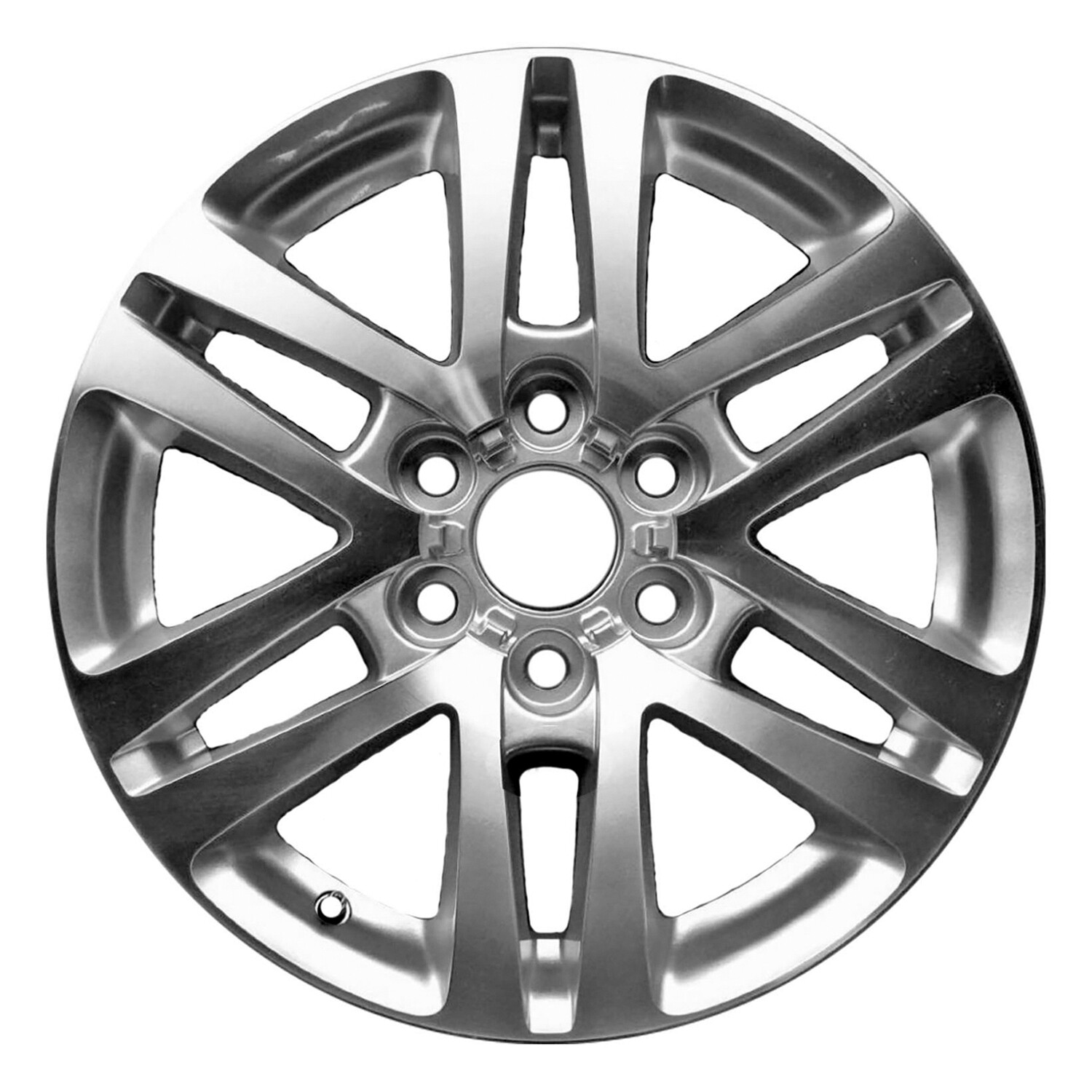 Reconditioned 18x7.5 Machined and Painted Silver Wheel fits 560-04076