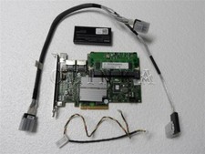 DELL POWEREDGE R310 SERVER PERC H700 PCI SAS SATA RAID KIT WITH BATTERY  CABLES