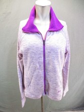 Under Armour COLD GEAR Size L Womens Full Zip Stand Collar Athletic Jacket 927