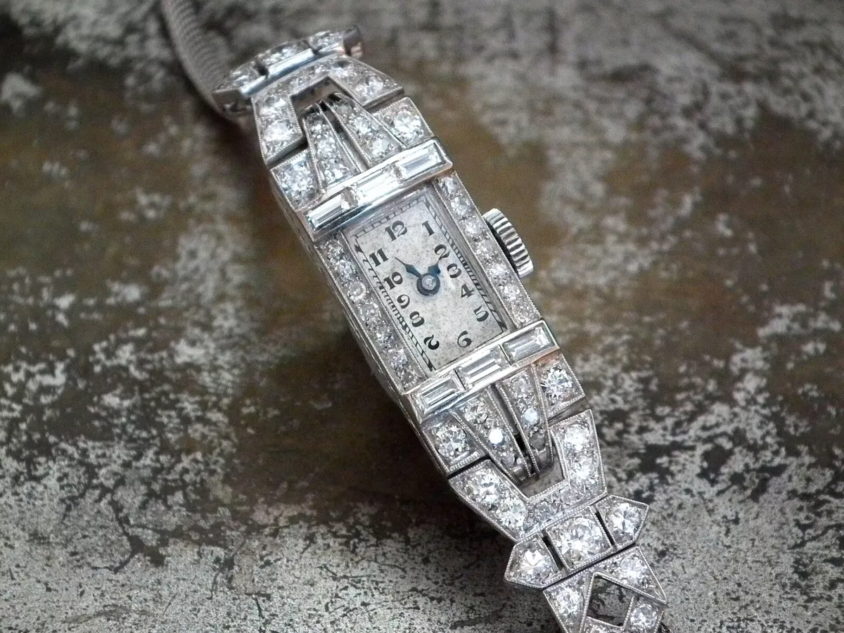 Platinum watch ladies new arrivals
