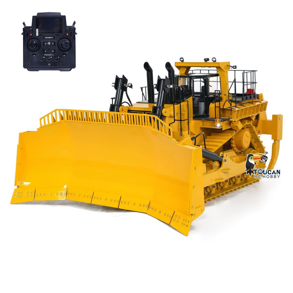 1/10 Giant Hydraulic RC Bulldozer D11T Heavy Duty Dozer PL18EV