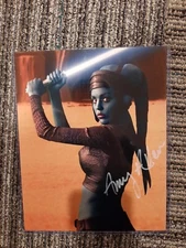 Star Wars Amy Allen Autograph Aayla Secura Authentication