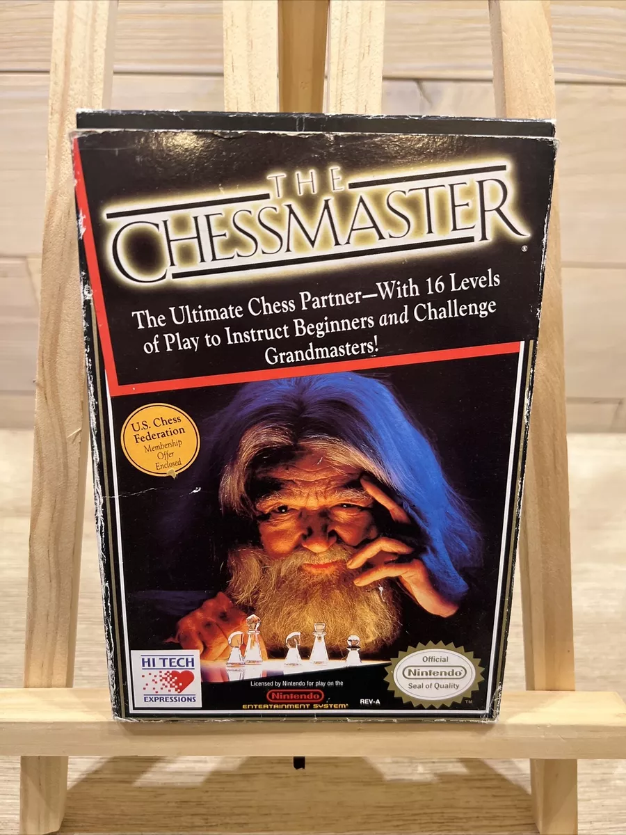 Chessmaster Nintendo NES CIB Complete Tested Working