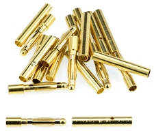Apex RC Products 2.0mm Male / Female Gold Bullet Connectors Plugs -10 Pair #1100