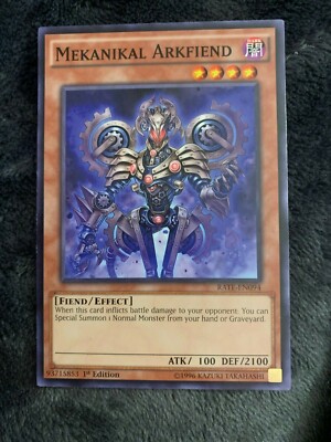 x3 Mekanikal Arkfiend - RATE-EN094 - Common - 1st Edition  M/NM