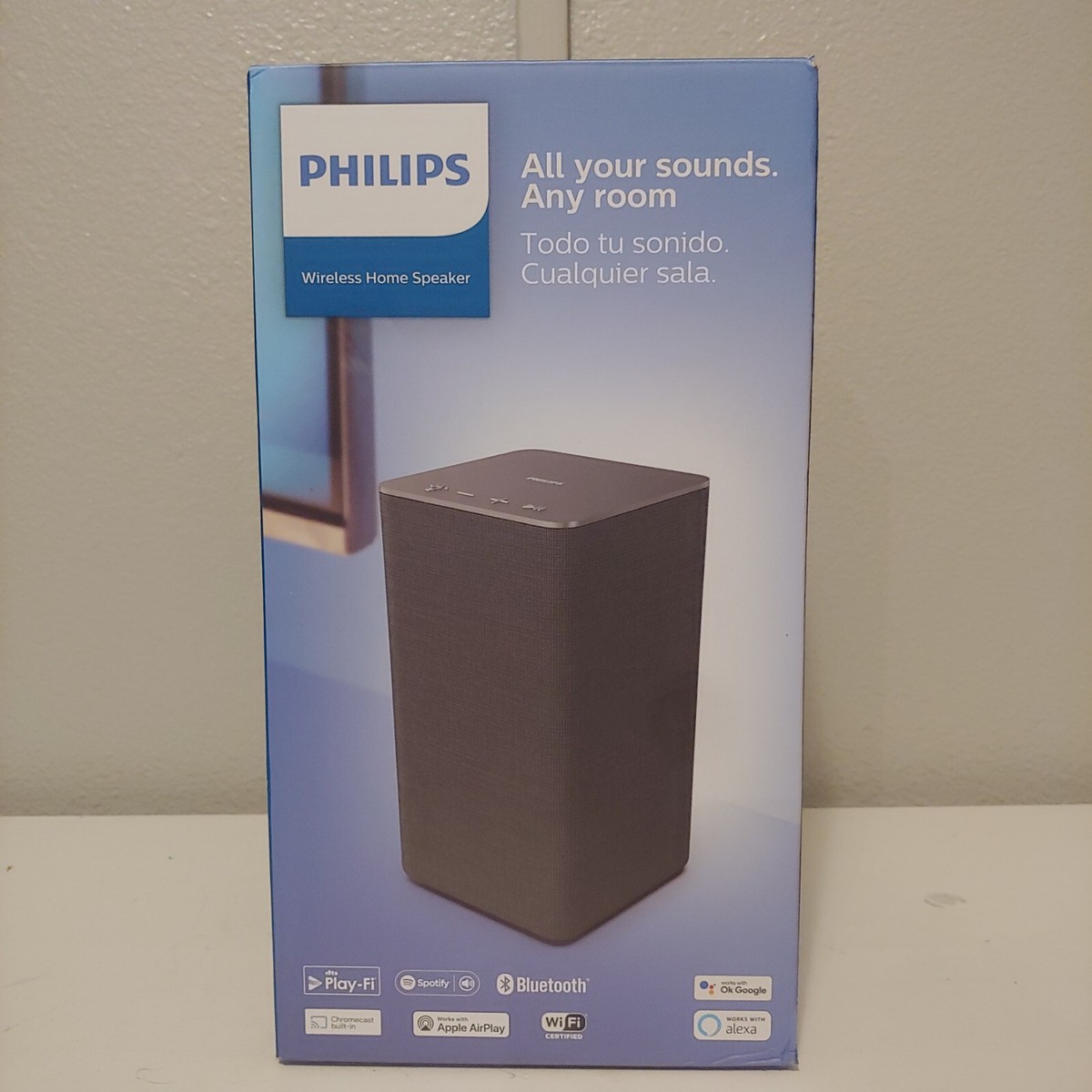 Philips TAW6205 Wireless Home Speaker Bluetooth, Alexa, Airplay 