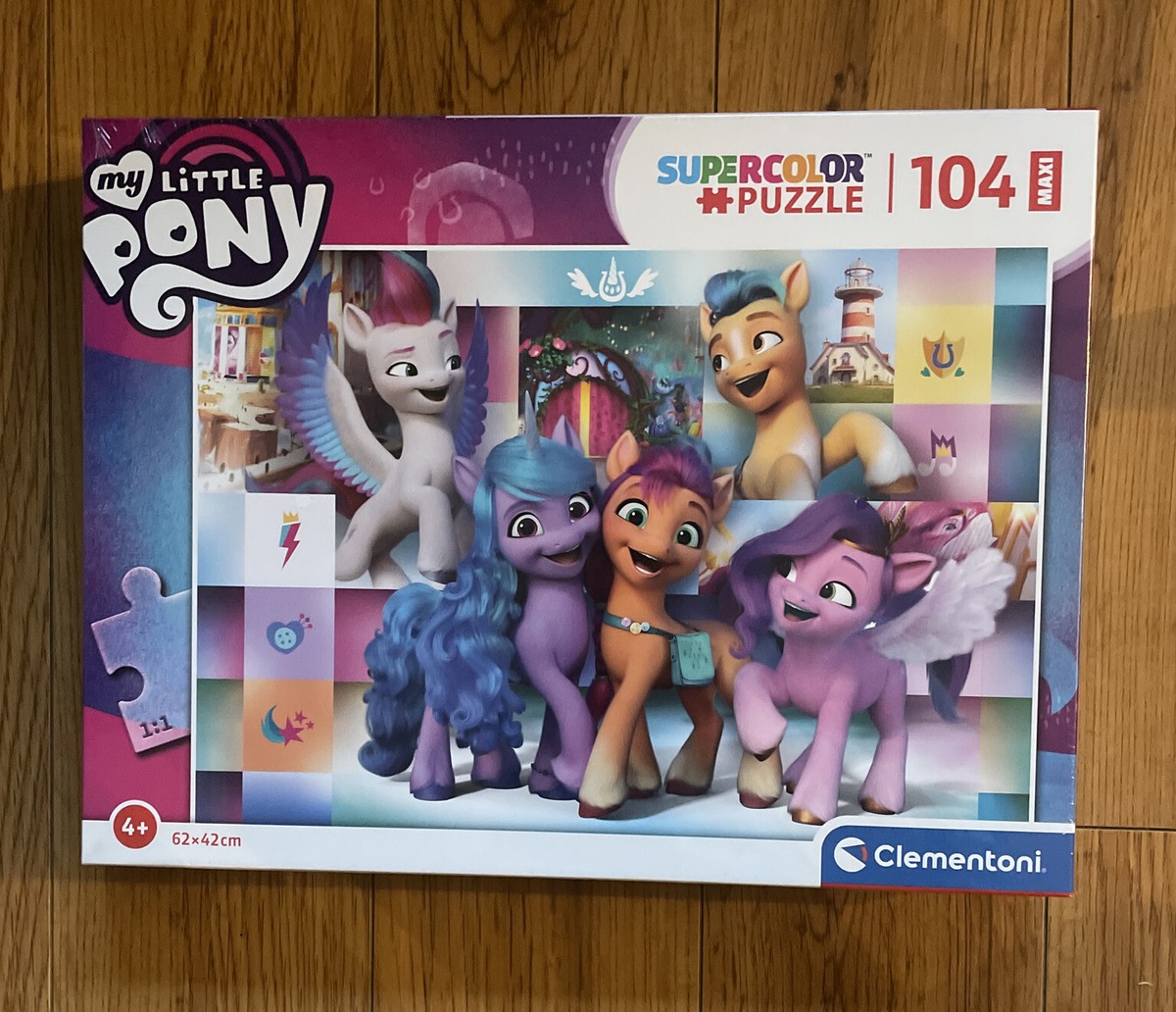 Clementoni 23763 Supercolor My Little Pony Maxi Jigsaw Puzzle