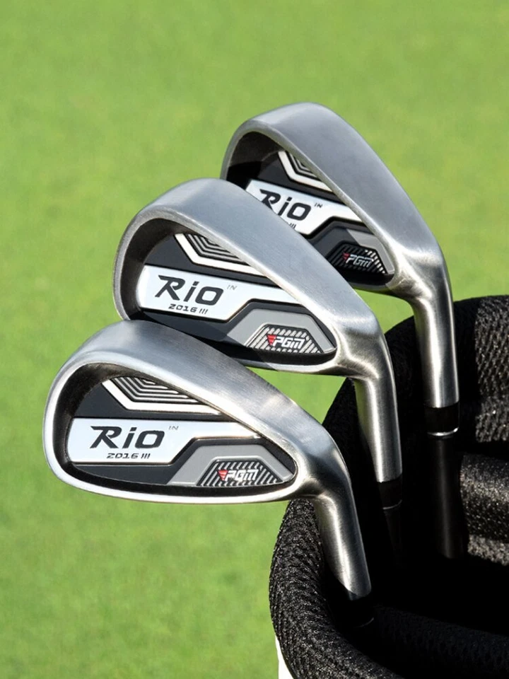 Men Golf Clubs 7 Irons Beginners Simple and Easy To Use Black - Image 4 of 4