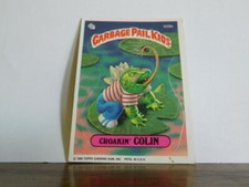 GARBAGE PAIL KIDS SERIES 3 1986 CROAKIN COLIN