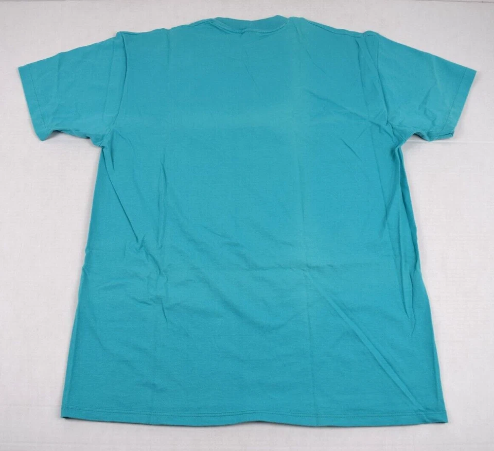 Camiseta De Colección Aqua Neon Shells Hawaii Deletrear Talla M Años 80 Stedman Super HiCru Foto 4 de 4
