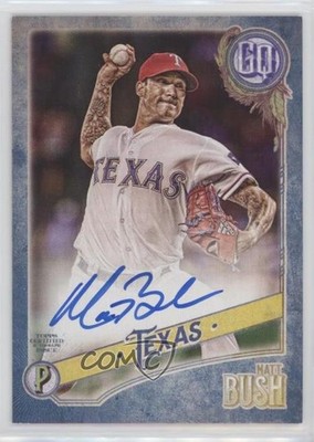 2018 Topps Gypsy Queen Indigo 98/150 Matt Bush #GQA-MB Auto no9