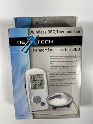 Nexxtech Wireless BBQ Thermometer, Monitor Up To 8 Types Of Meat