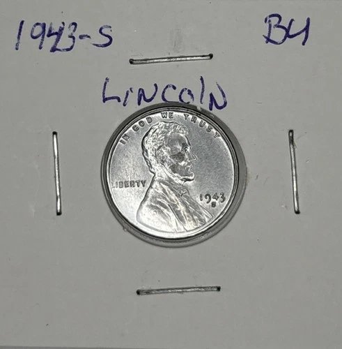 1943-S BU Steel Lincoln Wheat Penny