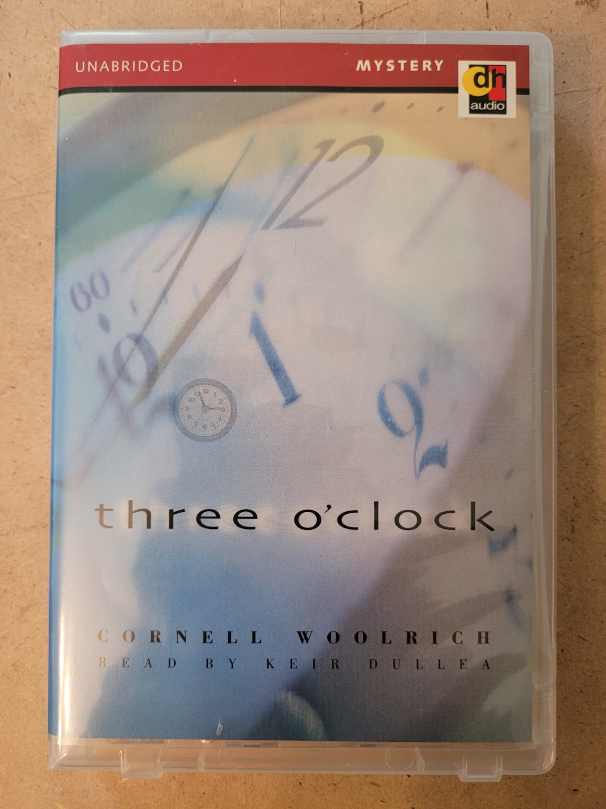 THREE O'CLOCK By Cornell Woolrich (Unabridged Audio Cassette) Rare