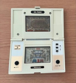 [Rare] Nintendo OIL PANIC Game & Batt