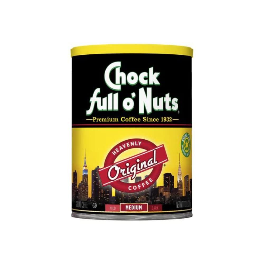 Chock Full o'Nuts Original, Coffee, 11.3 OZ Ounce (Pack of 1