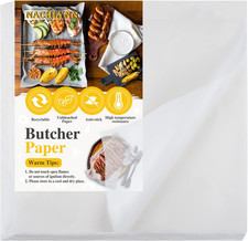 70 Pieces White Butcher Paper for Sublimation 12 X 12 Inch Square Meat