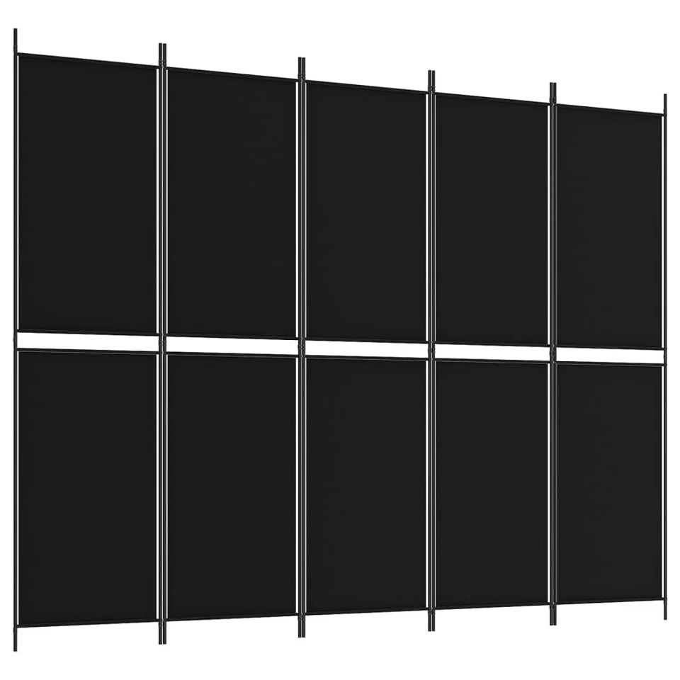 Room Divider Privacy Protection Screen Living Room Partition Fabric vidaXL - image 4 of 4