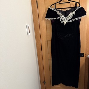 80s party dress plus size Plus Size Women's Black I Love the 80's Cold Shoulder Dress