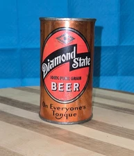 Diamond State Flat Top Beer Can