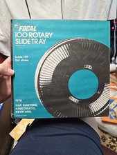 Kmart Focal 100 Rotary Slide Tray Holds 100 2x2 slides NOS Sealed 20-13-03