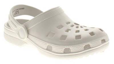 Miss Riot Mädchen Sandalen Clogs Pop weiß UK Größe