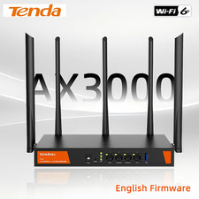 Tenda W30E AX3000 WiFi 6 Enterprise Router 3 WAN Mesh 200 Users Business