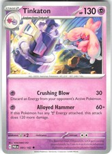 Tinkaton 085/182 Paradox Rift PAR NM Pokemon Card TCG