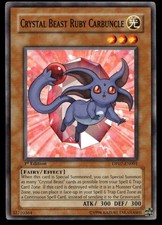 Crystal Beast Ruby Carbuncle Duelist Pack 7: Jesse Anderson DP07-EN001 MP YuGiOh