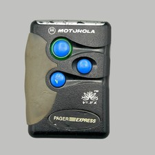 Motorola Advisor FLEX Pager Vintage Beeper Parts/Repair Powers On Screen Broken